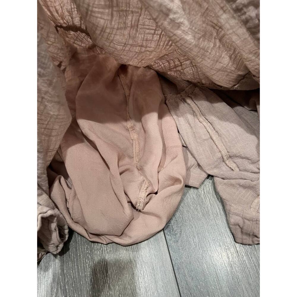 Free People Ibiza Sun FREE-EST Dress Maxi Taupe Size Medium A003590 - Picture 5 of 12